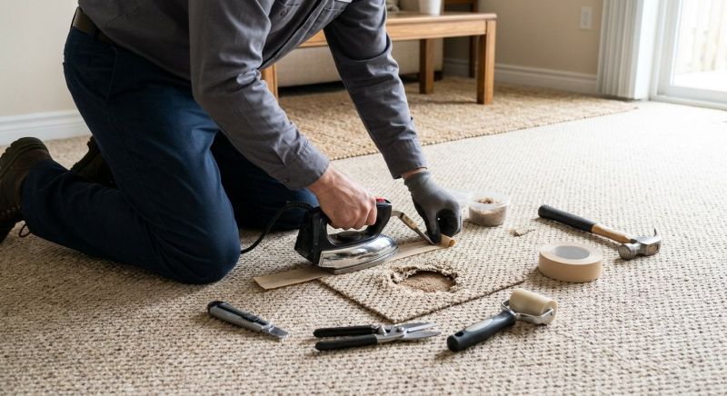 Basement Carpet Repair in Denver County, CO