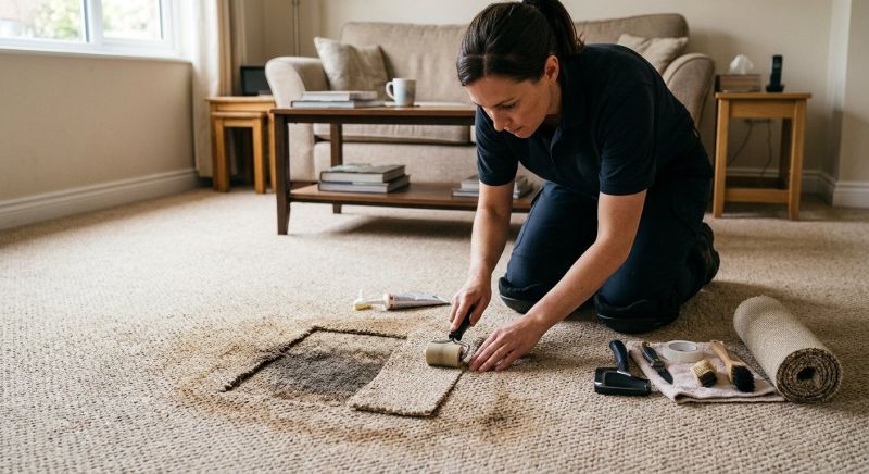 Carpet Hole Repair in Olathe, KS