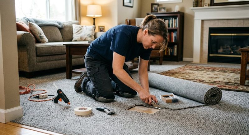 Residential Carpet Repair in Alpharetta, GA