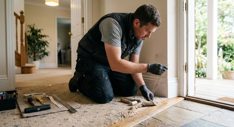 Stair Runner Repair in Overland Park, KS